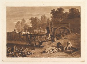 De Boerderij met de Haan Liber Studiorum, deel IV, plaat 17