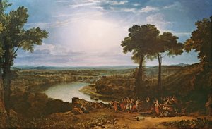 Het Festival van de Opening van de Wijnoogst, Macon door Joseph Mallord William Turner