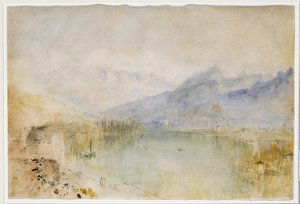 Het meer van Thun, ca. 1844 door Joseph Mallord William Turner