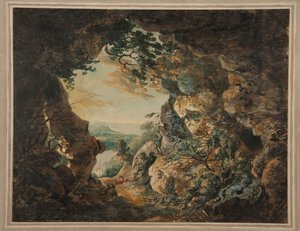De monding van de Avon, nabij Bristol, gezien vanaf de kliffen onder Clifton door Joseph Mallord William Turner