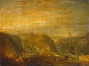 De Verkrachting van Proserpina door Joseph Mallord William Turner