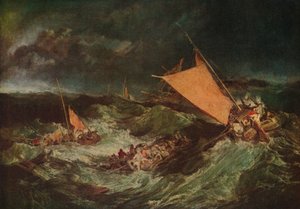 Het schipbreuk, ca. 1805 door Joseph Mallord William Turner