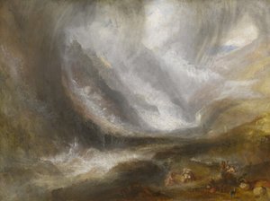 Vallei van Aosta: Sneeuwstorm, lawine en onweer, 1836-37