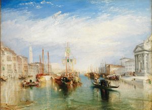 Venetië, vanaf de Veranda van Madonna della Salute door Joseph Mallord William Turner