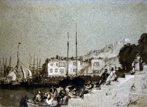 Uitzicht op East Cowes, Isle of Wight