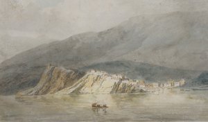 Uitzicht op Sestri di Levante, Genua, ca. 1794-95 door Joseph Mallord William Turner