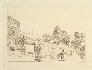 Waterkersverzamelaars, Liber Studiorum, deel XIII door Joseph Mallord William Turner