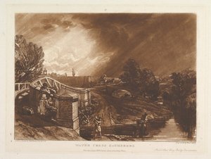 Waterkers Verzamelaars, Rails Head Ferry Brug, Twickenham Liber Studiorum, deel, 1 januari 1819