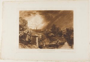 Waterkers Verzamelaars, plaat 62 uit Liber Studiorum door Joseph Mallord William Turner