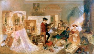 Watteau Studie door Fresnoys Regels, 1831 door Joseph Mallord William Turner