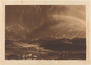 Veenmoeras, Schotland door Joseph Mallord William Turner and George Clint