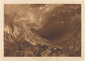Ben Arthur door Joseph Mallord William Turner and Thomas Goff Lupton