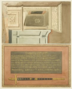 Einde van het monument van William Bird in St Mark