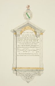 Monument voor George Weare en zijn vrouw in de St Thomas Kerk door Joseph Manning
