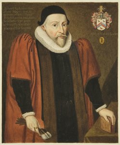Portret in het Raadhuis van wethouder Robert Kitchin