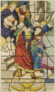 Glas-in-lood in de St Mark