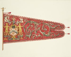 Het vaandel van de timmerlieden, ca. 1833 door Joseph Manning