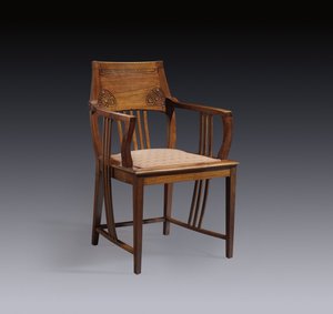 Een fauteuil uit de Villa Friedman, ca. 1898