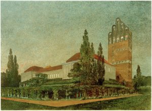 Darmstadt, Mathildenhöhe, tentoonstellingsgebouw