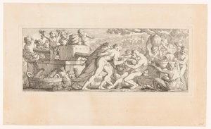 De wijnpers door Joseph Marie Vien (I)