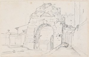 Boog van Drusus bij de Via Appia