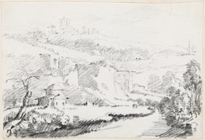 Landschap in de Alban Heuvels