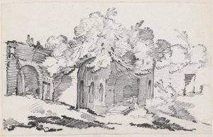 De grot van de nimf Egeria