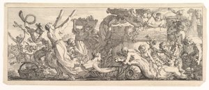 De Aankomst van het Wijnvat, ca. 1755 door Joseph Marie Vien the Elder