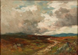 Stormwolken Boven de Heuvels door Joseph Milne
