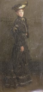 Parijse Dame door Joseph Milner Kite
