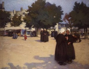 Het Dorpsplein, Bretagne