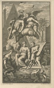 Hercules gekroond door Victoria door Joseph Mulder