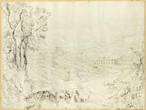 Stad en kasteel van Hay door Joseph Murray Ince