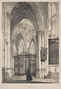 Architectuur van de Middeleeuwen: Kerk van St. Riquier, nabij Abbeville
