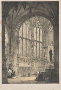 Architectuur van de Middeleeuwen: In St. Jacques, Dieppe, Oostkant, Interieur