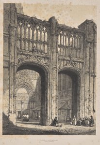 Architectuur van de Middeleeuwen: Kathedraal van Rouen, Noordelijke Ingang