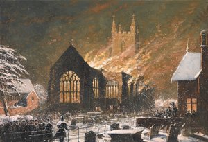 Croydon Kerk in Brand, 5 januari