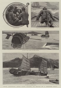 Van Aberdeen, Hong Kong Eiland, naar Macao in een torpedoboot