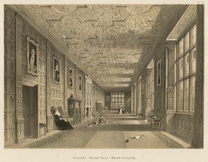 Galerij, Aston Hall, Warwickshire