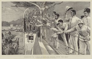 Vaarwel Japan, op weg naar huis vanuit het Oosten