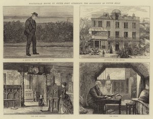 Hauteville House, St Peter Port, Guernsey, de residentie van Victor Hugo