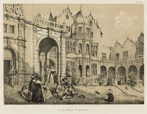 Holland House, Kensington door Joseph Nash