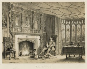 Southam, Gloucestershire door Joseph Nash