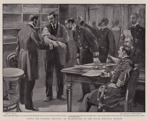 Ongeschikt voor verdere dienst, een onderzoek in het marinehospitaal, Haslar