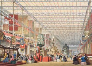 Uitzicht op de Grote Tentoonstelling van 1851: Britse Schip, 1854