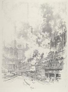 Bijproducten, 1916 door Joseph Pennell