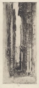 Canyon, nr. III door Joseph Pennell