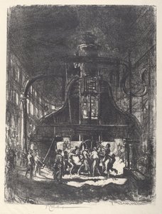 Schelpen Smeden, De Slaven van het Wiel door Joseph Pennell