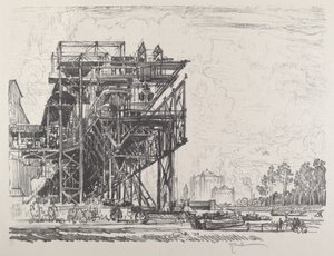 Gasfabrieken vanaf het Kanaal, Berlijn