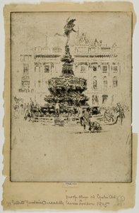 Gilberts Monument, Piccadilly Circus
